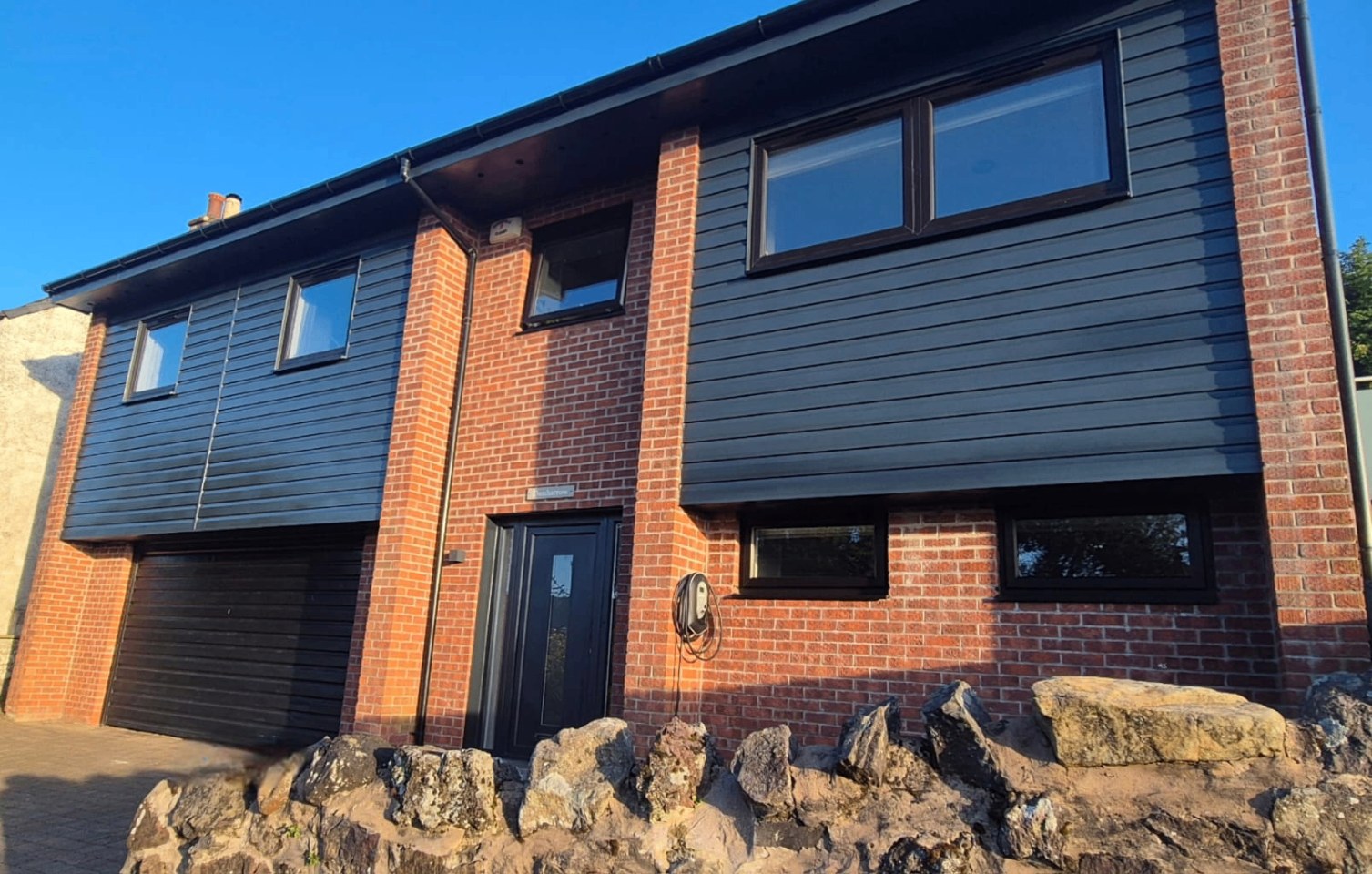 After — Bridge of Weir — uPVC Cladding Respray