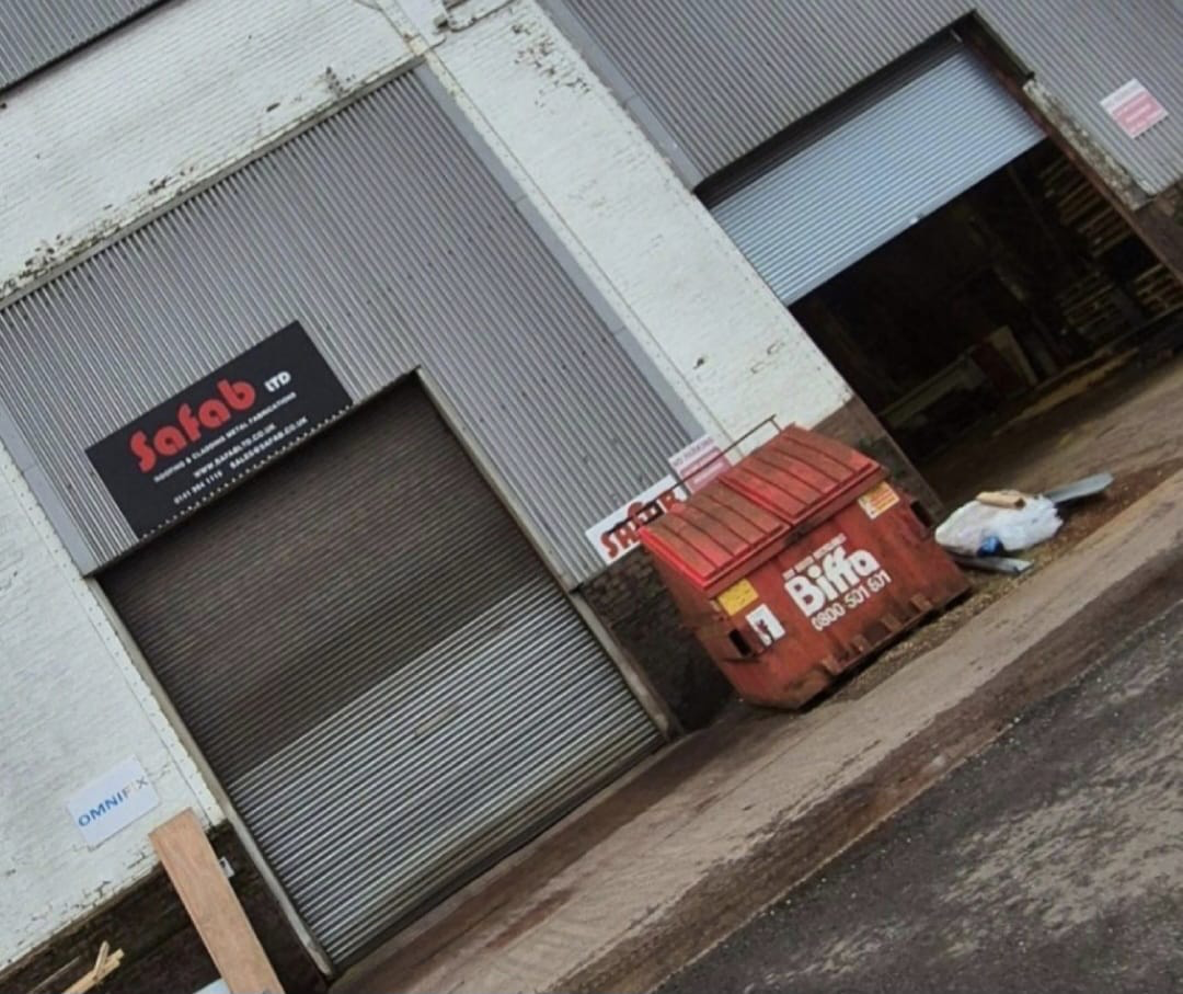 Before — SAFAB — Roller Shutters & Cladding Respray